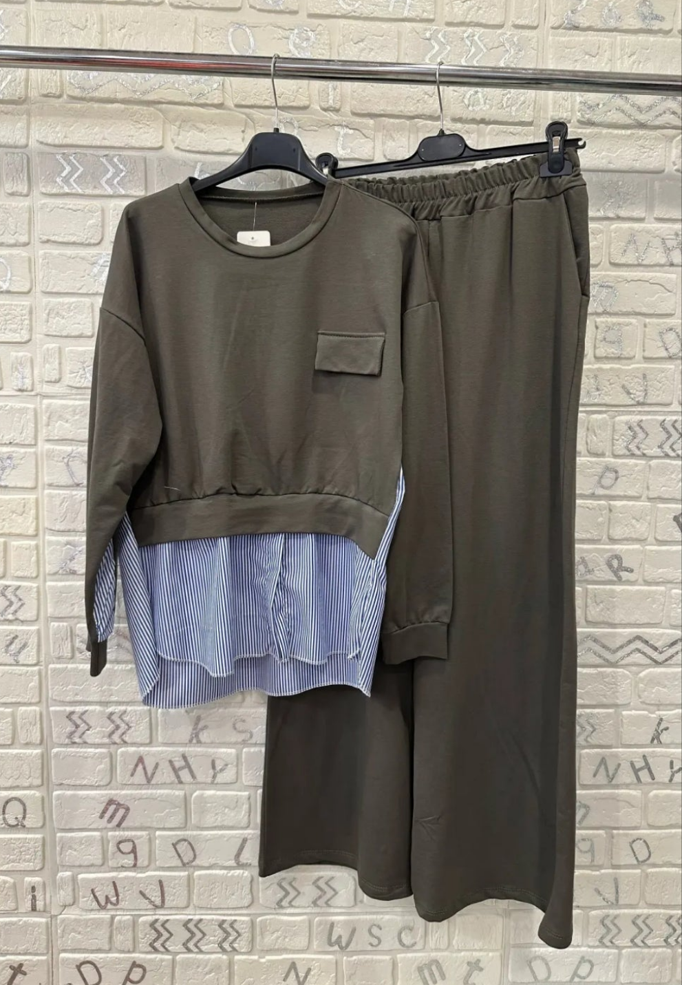COMPLETO CAMICIATO