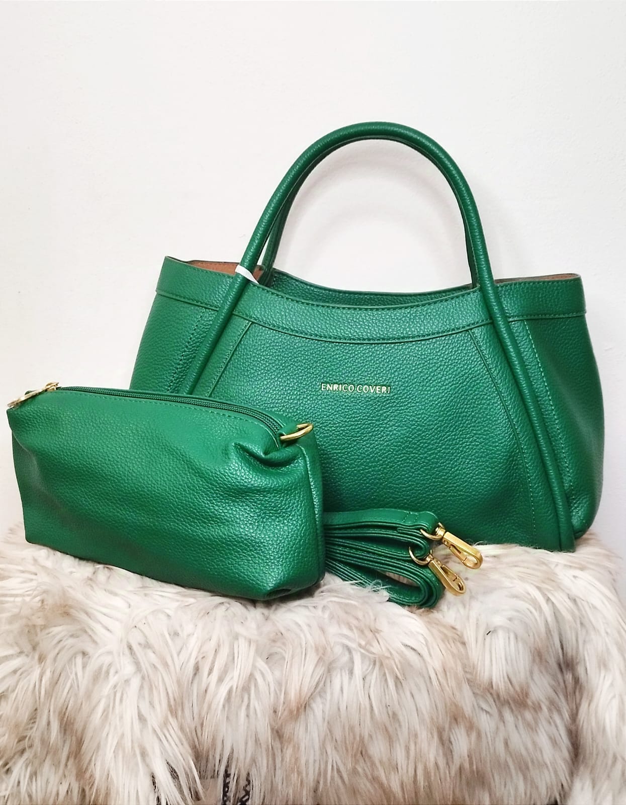 BORSA CAPIENTE+ BORSETTA TRACOLLA ENRICO COVERI