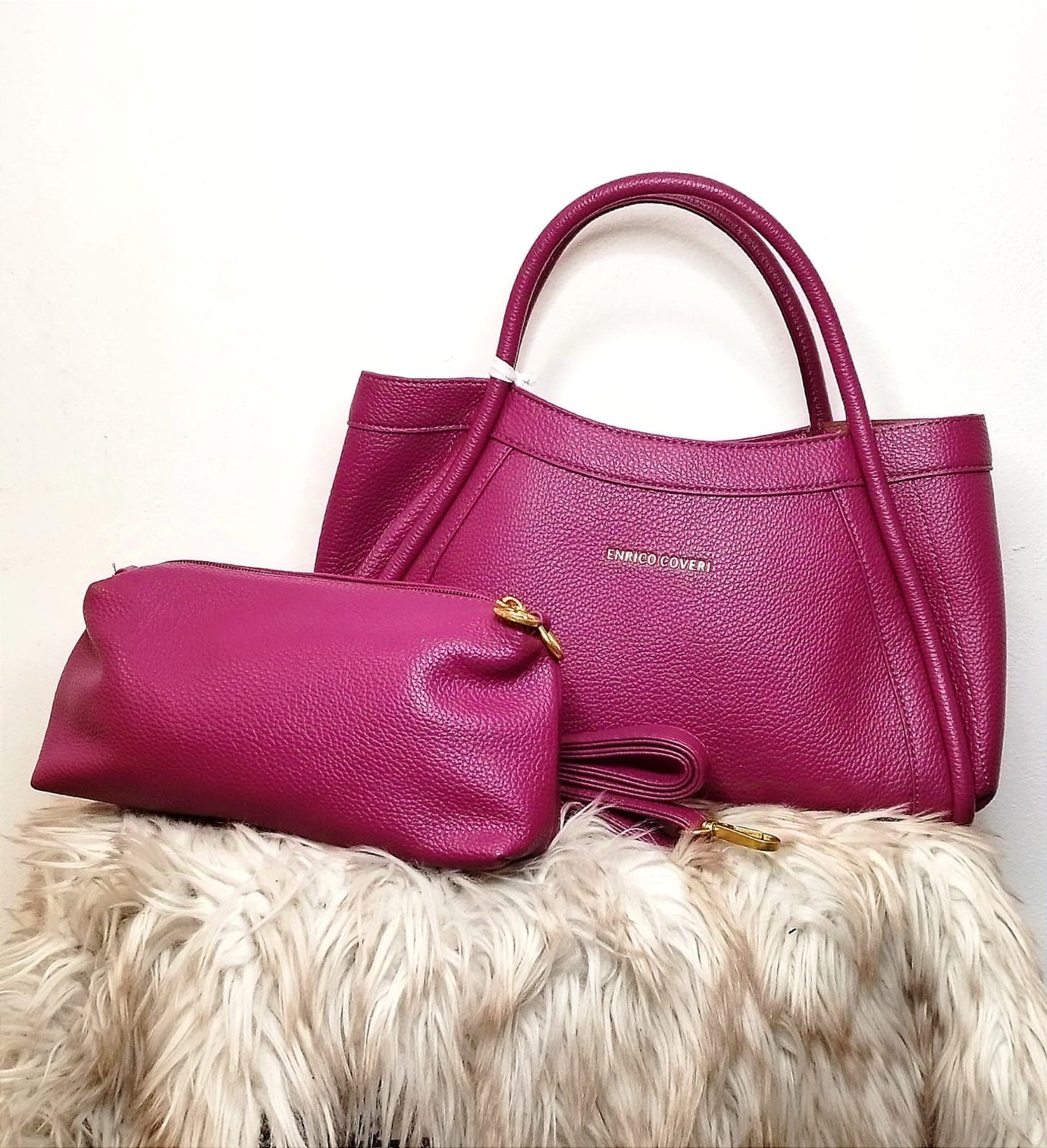 BORSA CAPIENTE+ BORSETTA TRACOLLA ENRICO COVERI