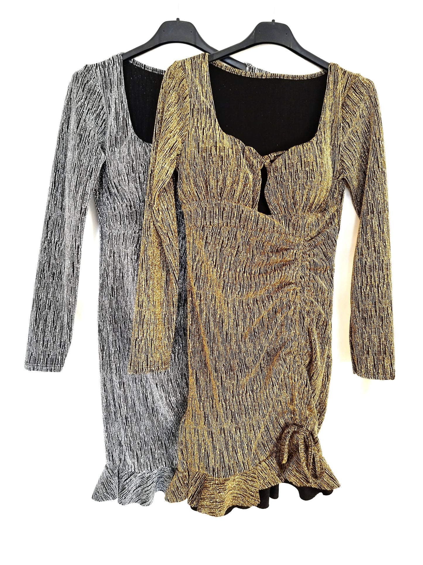 Vestitino glitter con lunghezza regolabile sadamoda