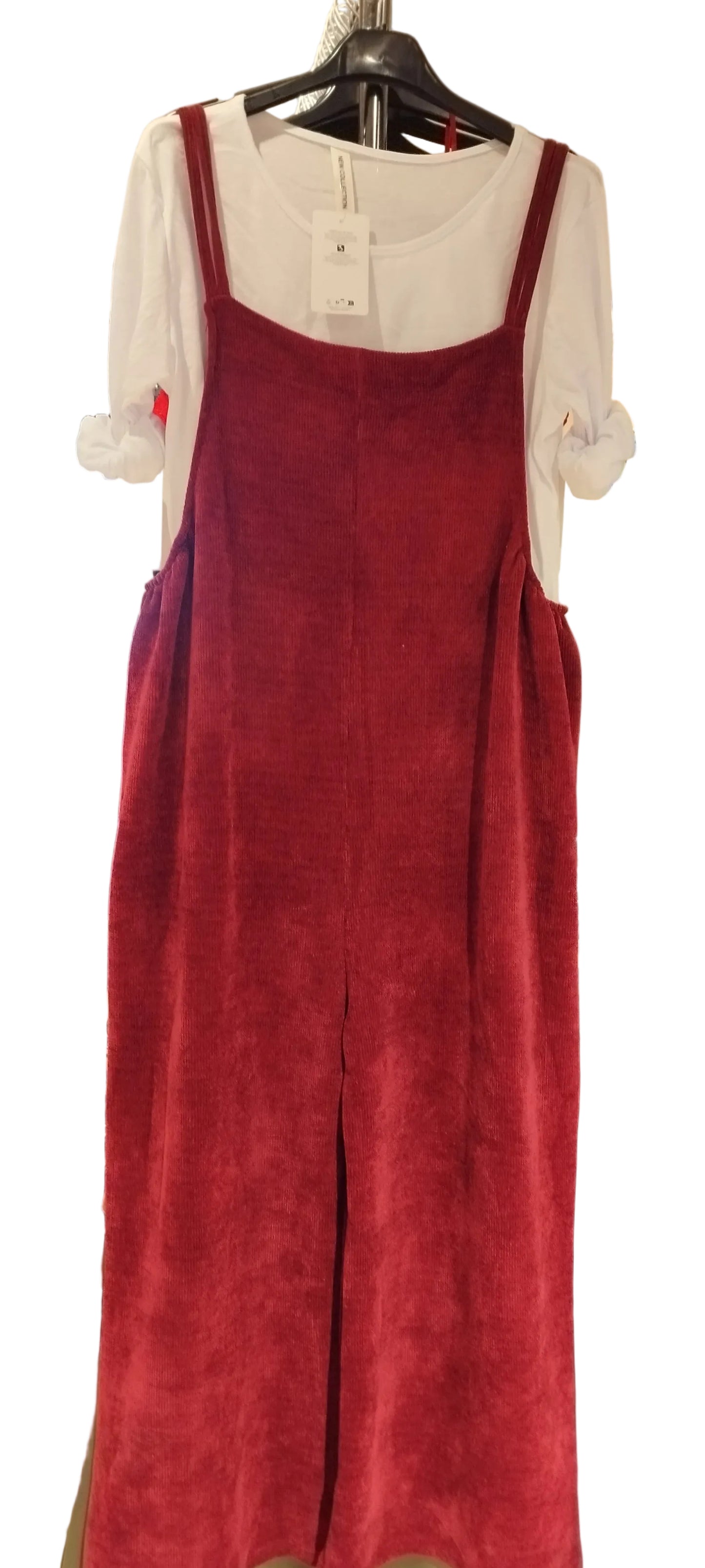 SALOPETTE EFFETTO VELLUTO