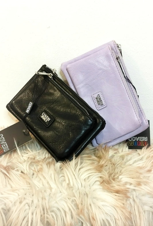 PORTAFOGLI/ BORSELLO CON ZIP