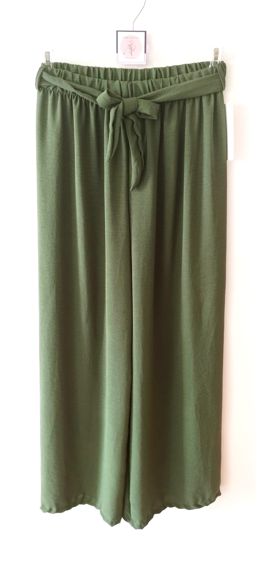 PANTALONE OVERSIZE CON LACCETTO