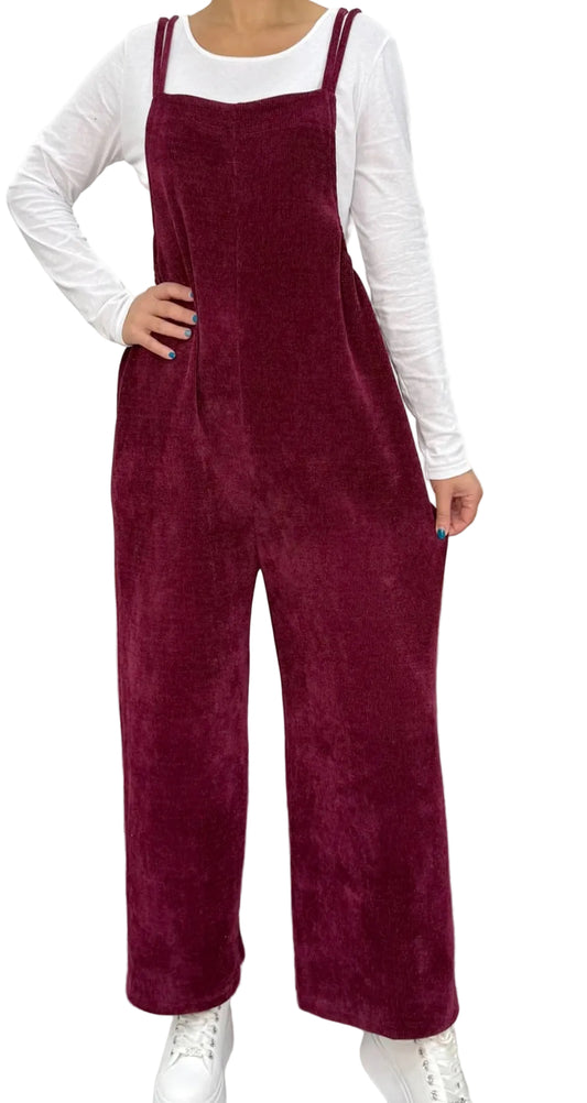 SALOPETTE EFFETTO VELLUTO